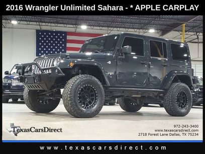 Used 2016 Jeep Wrangler Unlimited Sahara w/ Connectivity Group