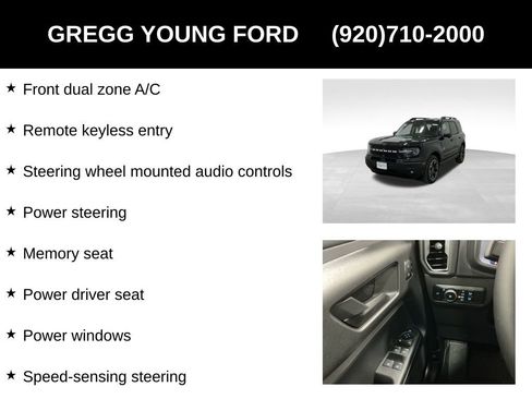 New 2025 Ford Bronco Sport Outer Banks w/ Outer Banks Tech Package+ image 19