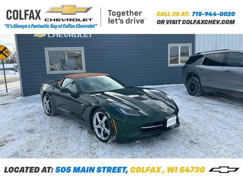 Used 2014 Chevrolet Corvette Stingray Convertible w/ 3LT Preferred Equipment Group image 1