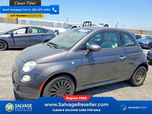 Used 2015 FIAT 500 Pop FWD image 1