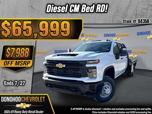 New 2026 Chevrolet Silverado 3500 W/T w/ WT Convenience Package AWD/4WD image 1