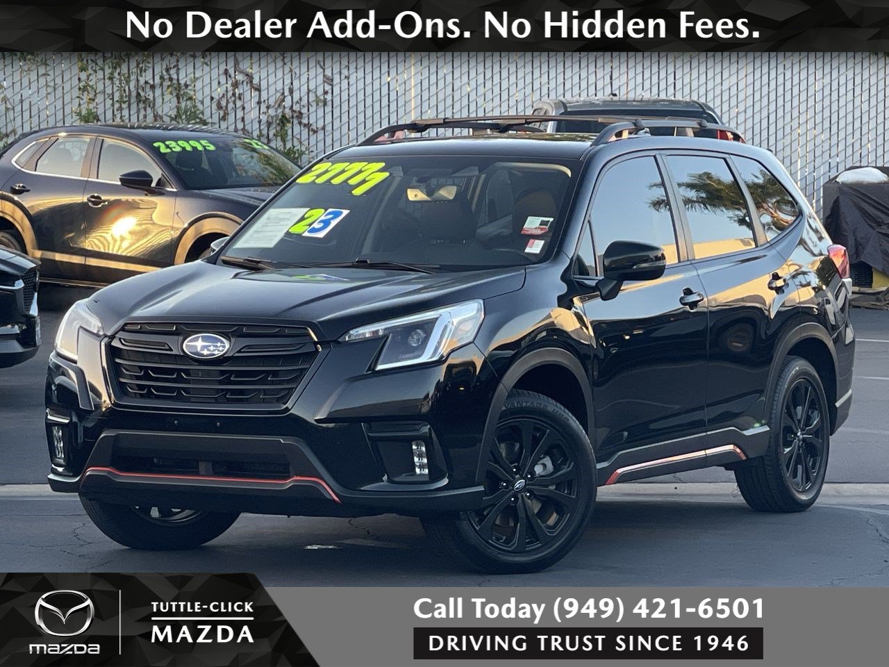 Used 2023 Subaru Forester Sport w/ Popular Package #3 AWD/4WD image 1
