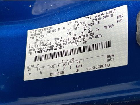 Used 2021 Ford Bronco Outer Banks image 31