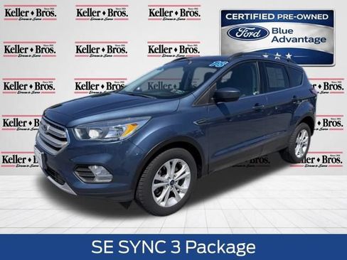 Certified 2018 Ford Escape SE w/ SE Sync 3 Package AWD/4WD image 3