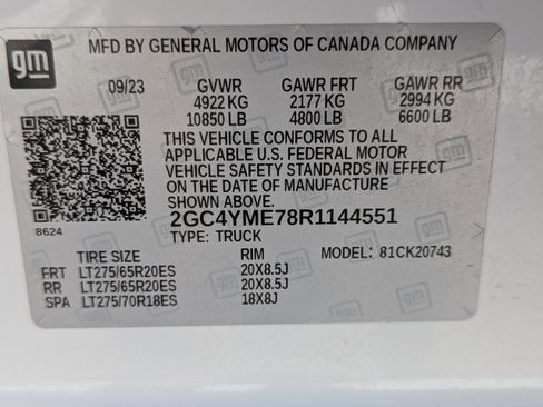 Certified 2024 Chevrolet Silverado 2500 Custom w/ Custom Value Package AWD/4WD image 50