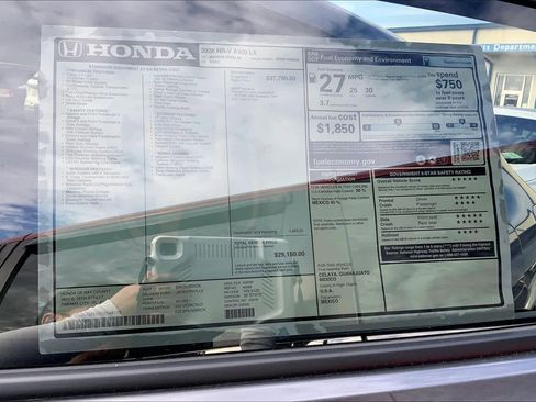 New 2026 Honda HR-V LX image 19