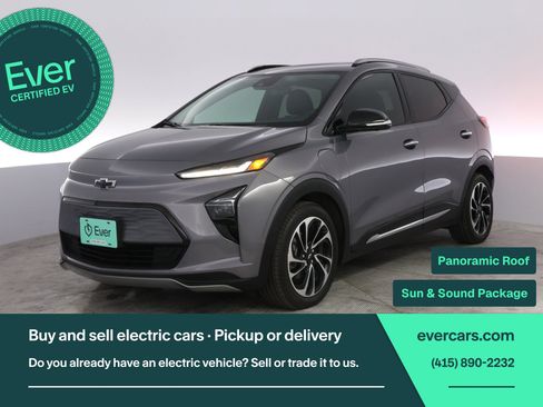 Used 2022 Chevrolet Bolt EUV Premier w/ Sun & Sound Package image 1
