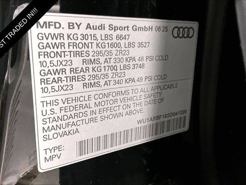 Used 2025 Audi RS Q8 performance w/ Executive Package AWD/4WD image 26