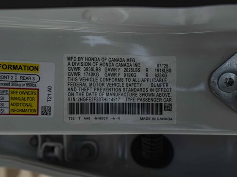 Used 2026 Honda Civic LX image 44