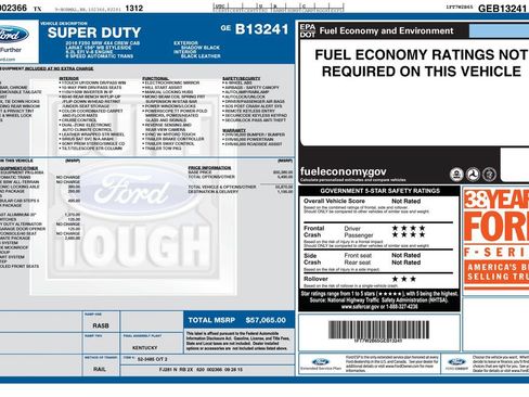 Used 2016 Ford F250 Lariat w/ Lariat Ultimate Package AWD/4WD image 43