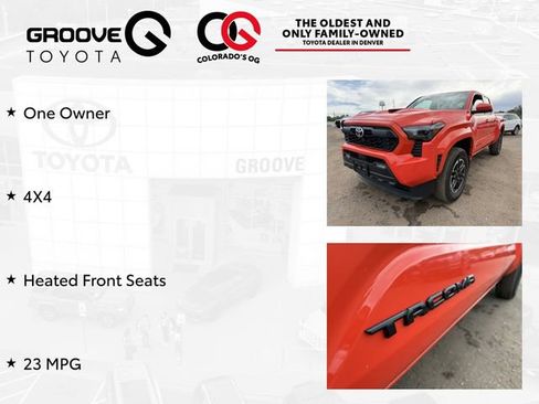 Used 2024 Toyota Tacoma TRD Sport AWD/4WD image 4