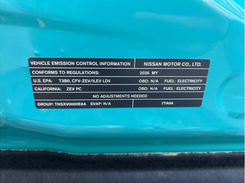 New 2026 Nissan Leaf SV+ w/ Floor Mat Package (SV+) image 23