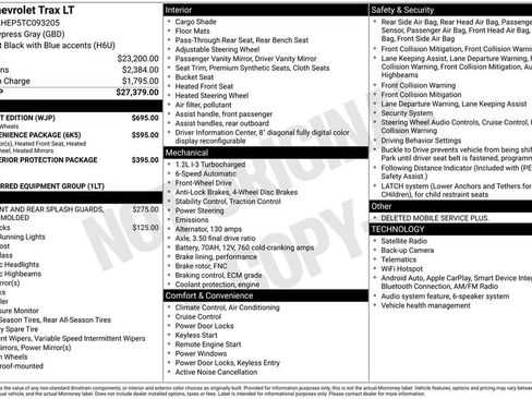 Certified 2026 Chevrolet Trax LT w/ Midnight Edition FWD image 16