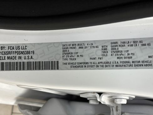 Used 2025 RAM 1500 Big Horn AWD/4WD image 28