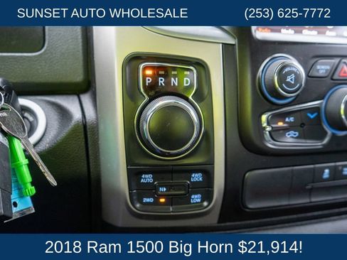 Used 2018 RAM 1500 Big Horn AWD/4WD image 38