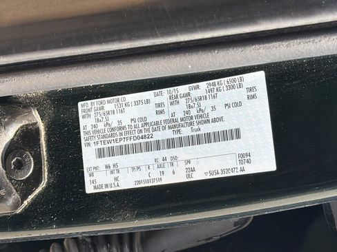 Used 2015 Ford F150 Lariat AWD/4WD image 32