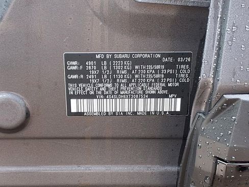 New 2026 Subaru Forester Sport AWD/4WD image 10