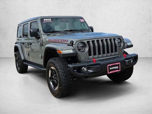 Used 2020 Jeep Wrangler Unlimited Rubicon AWD/4WD image 3