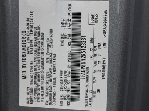 Used 2024 Ford Mustang Premium RWD image 14