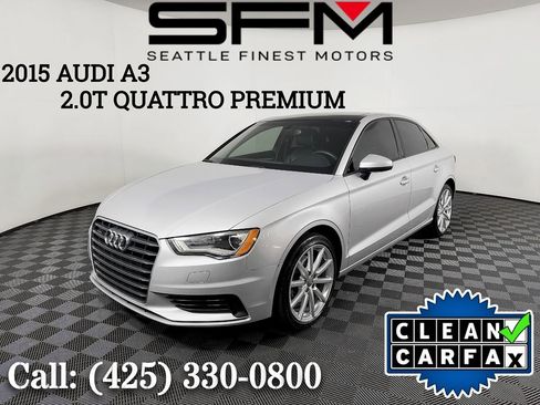 Used 2015 Audi A3 2.0T Premium w/ Cold Weather Package image 1