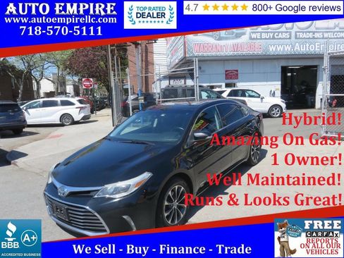 Used 2018 Toyota Avalon XLE Plus w/ Protection Package FWD image 1