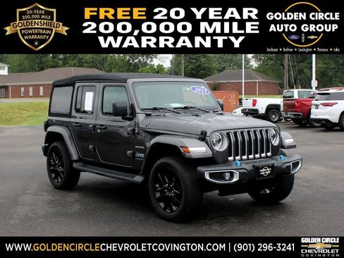 Used 2023 Jeep Wrangler Unlimited Sahara w/ Cold Weather Group AWD/4WD image 1