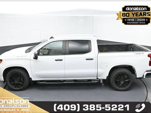 Used 2024 Chevrolet Silverado 1500 Custom w/ Turbomax Blackout Package AWD/4WD image 20