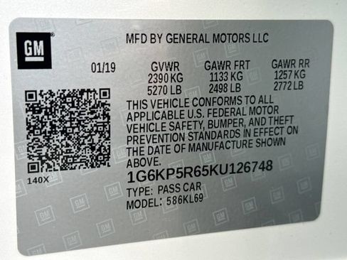 Used 2019 Cadillac CT6 Sport w/ Super Cruise Package AWD/4WD image 27