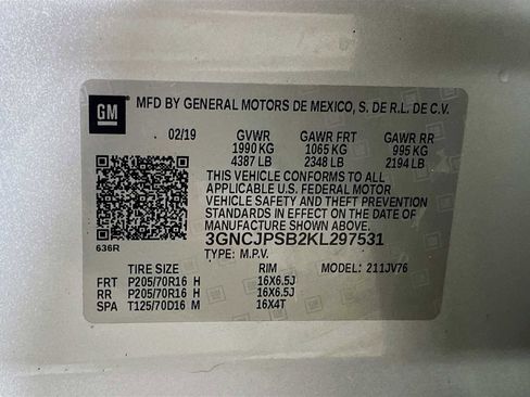 Used 2019 Chevrolet Trax LT w/ LT Convenience Package image 28