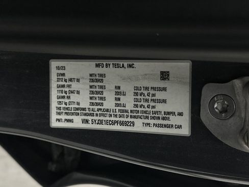 Used 2023 Tesla Model 3 Performance AWD/4WD image 35