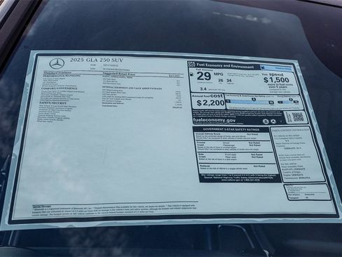 New 2025 Mercedes-Benz GLA 250 image 26