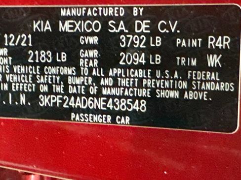 Used 2022 Kia Forte LXS FWD image 30