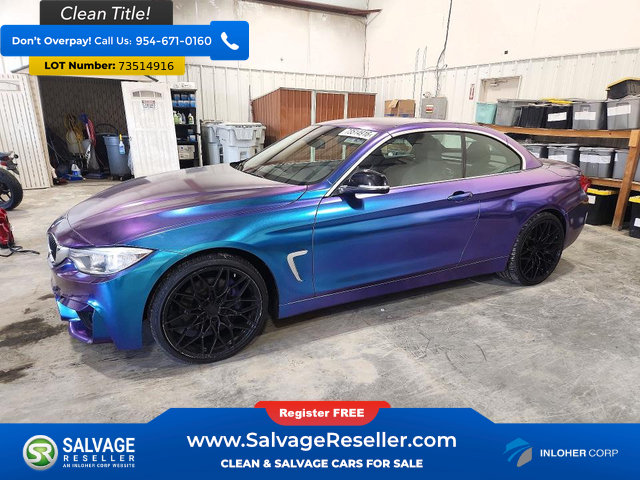 Used 2015 BMW 435i xDrive Convertible AWD/4WD image 1