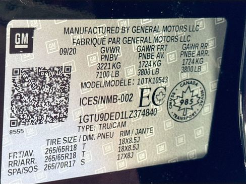 Used 2020 GMC Sierra 1500 SLT w/ SLT Convenience Package image 26