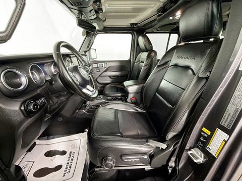 Used 2021 Jeep Wrangler Unlimited Sahara w/ Uconnect 4C Nav & Sound Group AWD/4WD image 21