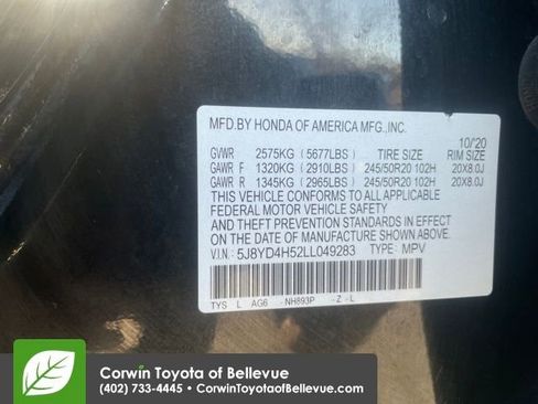 Used 2020 Acura MDX SH-AWD w/ Technology Package image 30