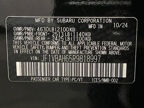 Used 2024 Subaru WRX Premium image 26