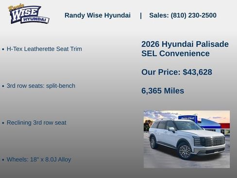 New 2026 Hyundai Palisade SEL FWD image 20