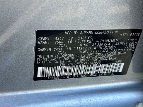New 2026 Subaru Crosstrek 2.5i Wilderness AWD/4WD image 32