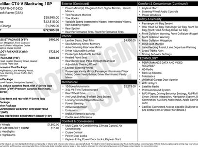 Used 2022 Cadillac CT4 V Blackwing w/ Driver Assist Package