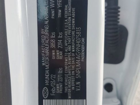 Certified 2022 Hyundai Elantra SEL FWD image 33