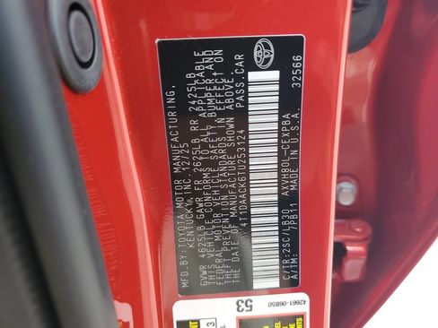 Certified 2026 Toyota Camry XSE FWD image 28