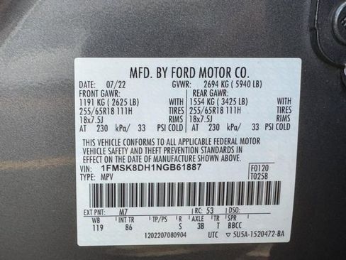 Used 2022 Ford Explorer XLT w/ Class IV Trailer Tow Package AWD/4WD image 25
