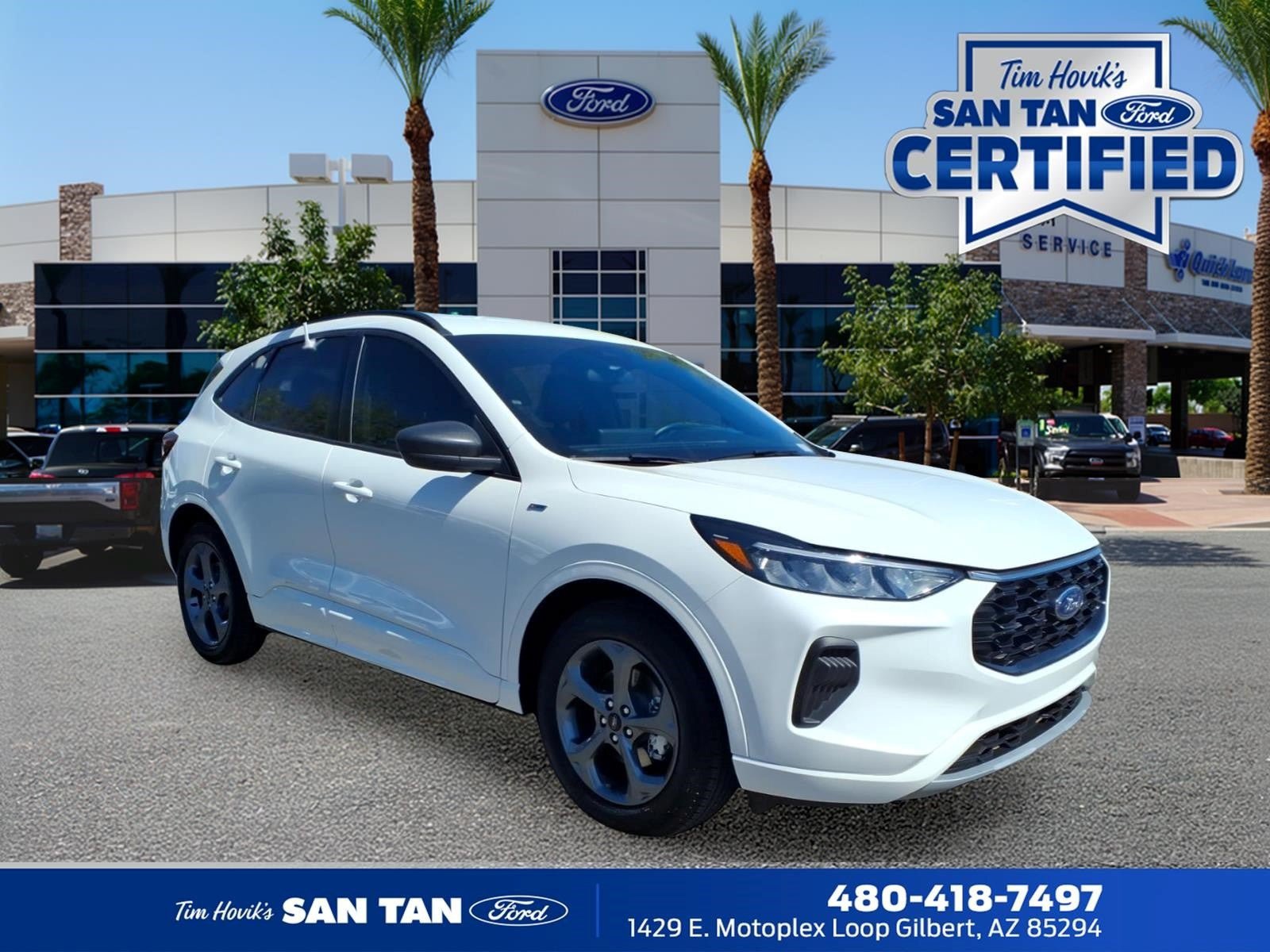 Certified 2024 Ford Escape ST-Line w/ Tech Pack #1 FWD image 1