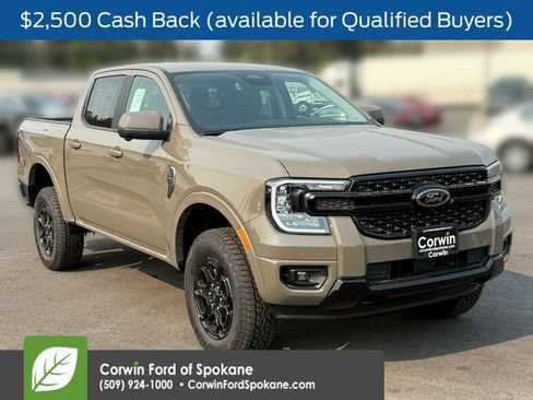 New 2026 Ford Ranger Lariat w/ Black Appearance Package AWD/4WD image 1