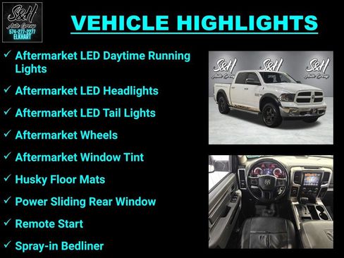 Used 2013 RAM 1500 Classic SLT w/ Remote Start & Security Group AWD/4WD image 3