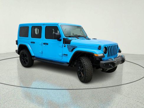 Used 2021 Jeep Wrangler Unlimited Sahara AWD/4WD image 5