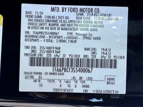 Used 2025 Ford Mustang GT Premium RWD image 42