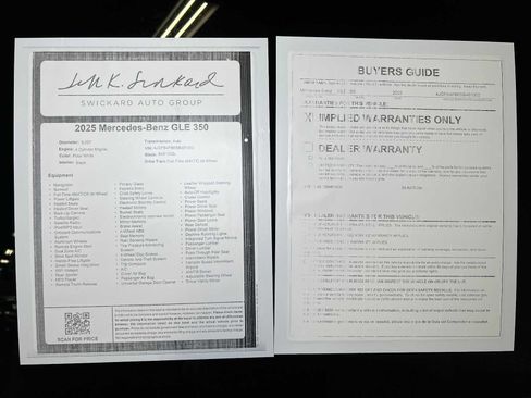 Used 2025 Mercedes-Benz GLE 350 4MATIC image 41