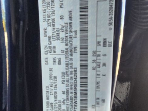 Used 2024 Ford F350 Lariat w/ Sport Appearance Package image 24